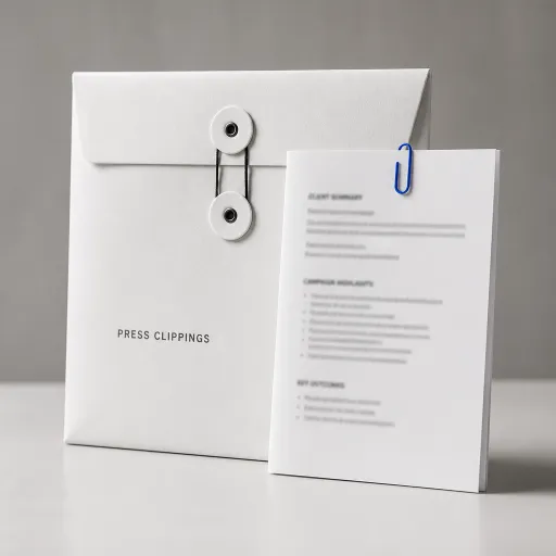 Présenter ses résultats RP à un client : le reporting qui parle business, pas vanité